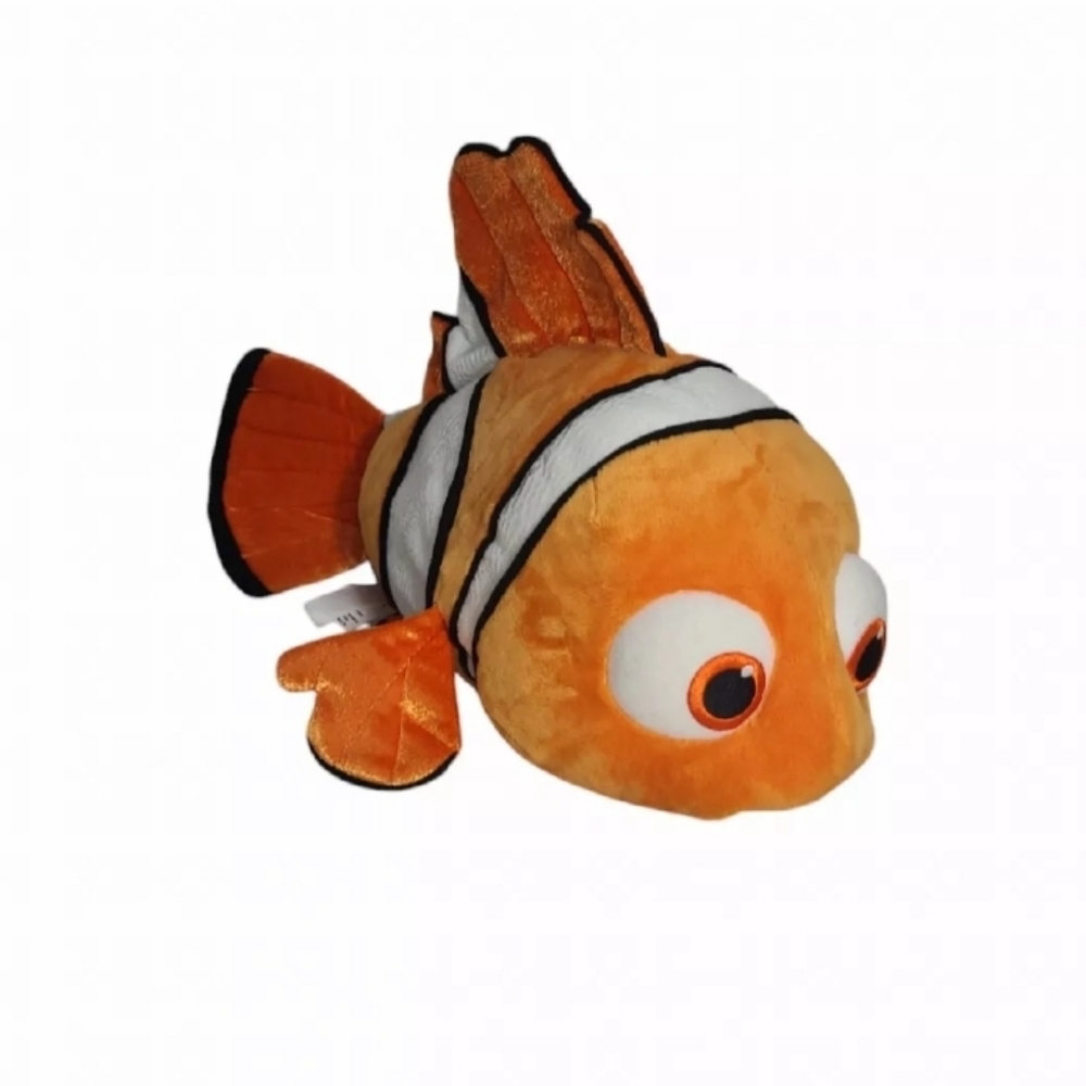 Disney Store Authentic Original Finding Nemo Plush Clown Fish 18" L Stuffed Toy - Picture 1 of 7